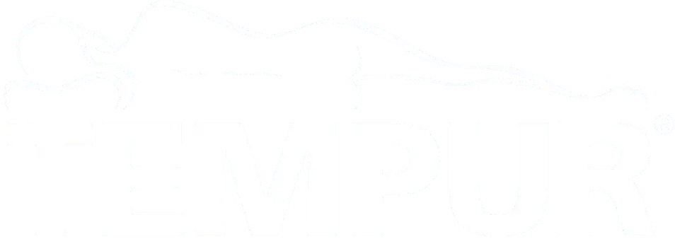 Tempur Logotyp Vit